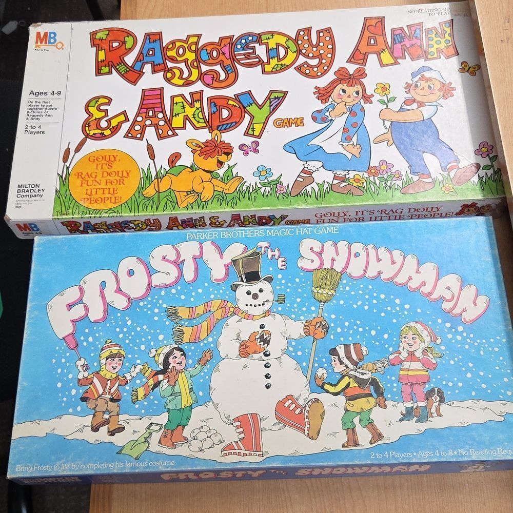 Frosty The Snowman and Raggedy Ann & Andy Games‎